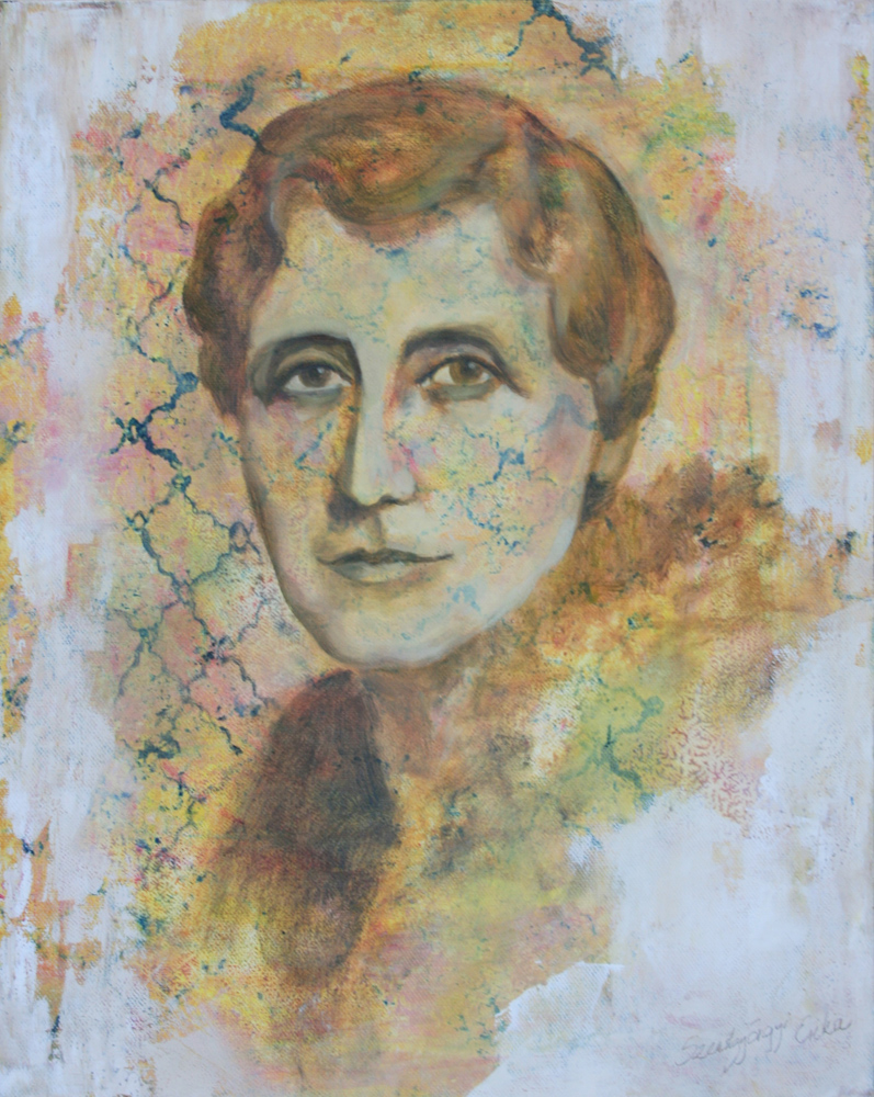 Károlyi Erzsébet grófnő - 2013 olaj, vászon, 50×40 cm